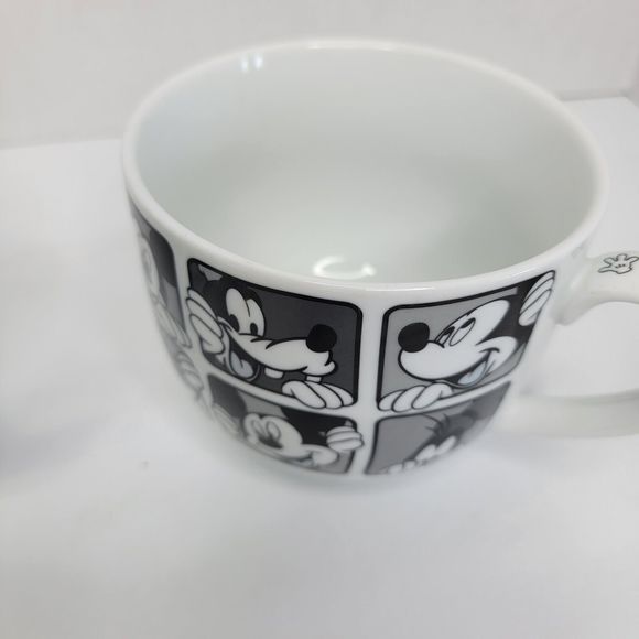 Set Of 2 Disney Mickey Mouse And Goofy Large Coffee Tea Soup‎ Cup Mug - Picture 7 of 9